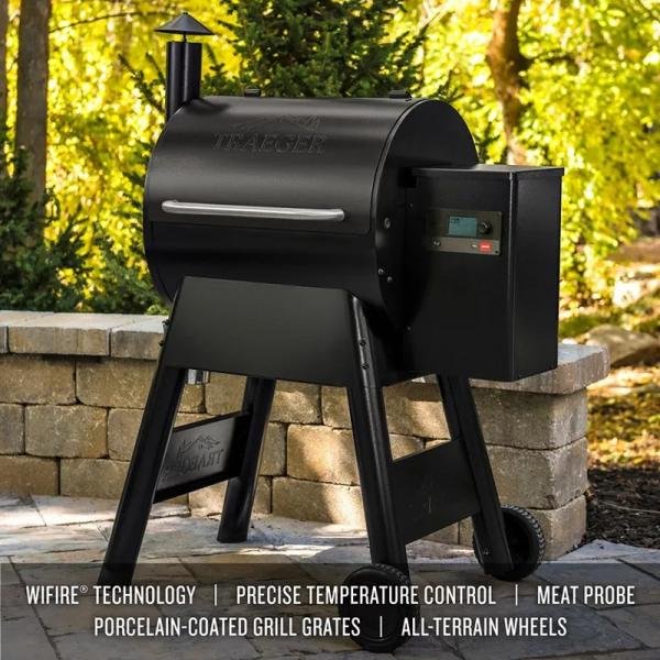 TRAEGER PRO 575 WOOD PELLET GRILL - TFB57GLEC