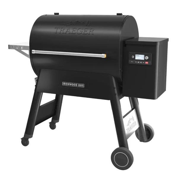 TRAEGER IRONWOOD 885 WOOD PELLET GRILL - TFB89BLFC
