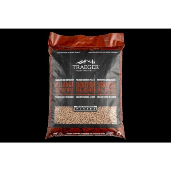 TRAEGER SIGNATURE BLEND PELLETS 9 KG BAG - PEL337