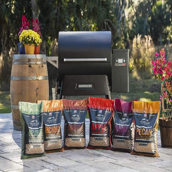 TRAEGER PECAN PELLETS -9 KG BAG - PEL340