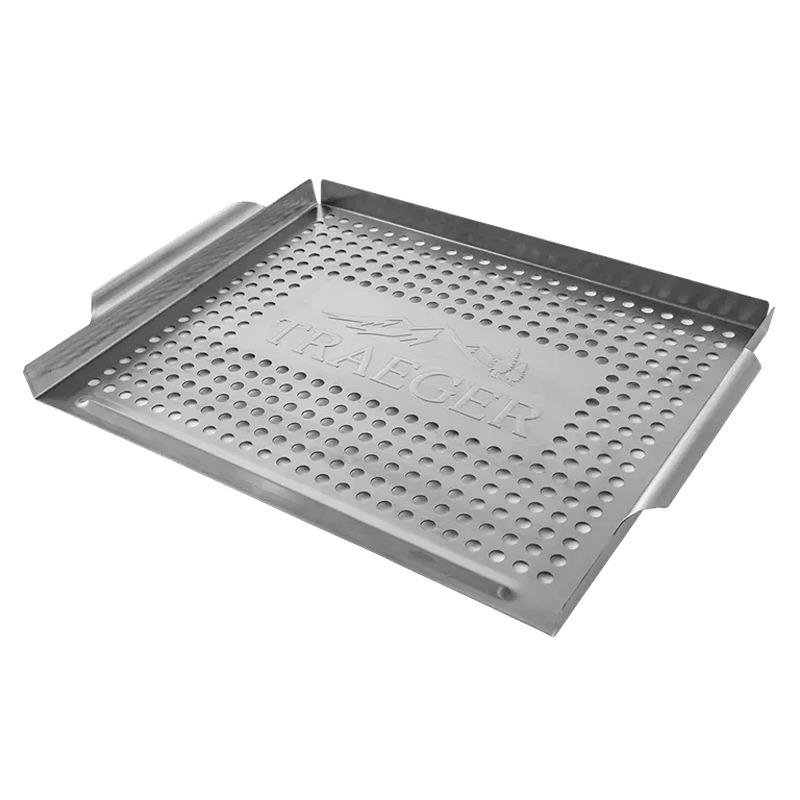 TRAEGER STAINLESS GRILL BASKET - BAC585