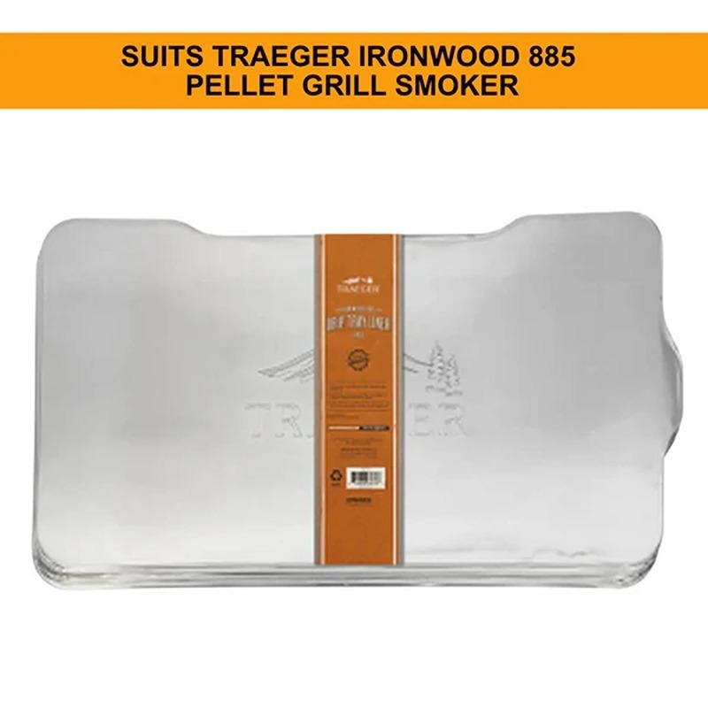TRAEGER DRIP TRAY LINER 5 PACK-IRONWOOD 885 - BAC569