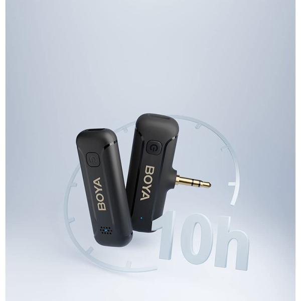 Boya BY-WM3T2-M1 Wireless Lavalier Microphone, 2.4GHz dual-channel wireless microphone system-BY-WM3T2-M1
