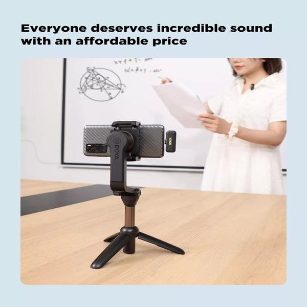 Boya BY-WM3T2-M1 Wireless Lavalier Microphone, 2.4GHz dual-channel wireless microphone system-BY-WM3T2-M1