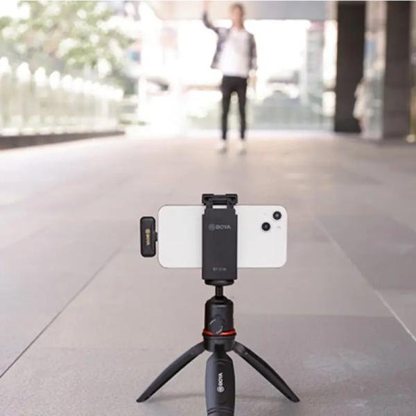 Boya 2.4Ghz wirless micrphone, 1+1, Mfi Lightninig, USB type-C for Android devices-BY-WM3T2-U1