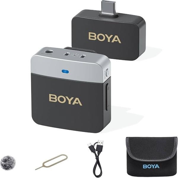 Boya Mini 2.4g wireless mic for IOS devices, iphone, ipad etc, with noise reduction-BY-M1V5