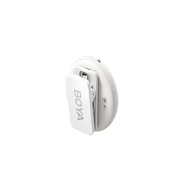 Boya Omic-U-B Wireless Microphone System, USB-C Plug and Play Mini Mic for Android Phone-Black-Omic-U(white)