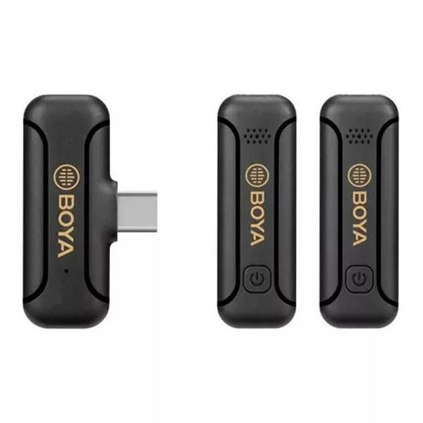Boya 2.4GHz dual-channel wireless microphone system -USB-C-BY-WM3T-U2