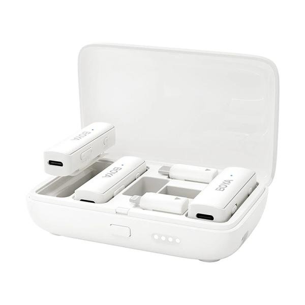 Boya Boyalink White, 2.4GHz all-in-one professional wireless microphone-Boyalink ( White)