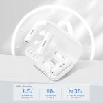 Boya Boyalink White, 2.4GHz all-in-one professional wireless microphone-Boyalink ( White)