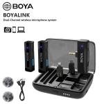 Boya Boyalink All-in-one Design Wireless Microphone System-BOYA-LINK