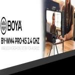 Boya 2.4GHz Wireless-Microphone system for Android & Type-C devices-BY-WM4 PRO-K5