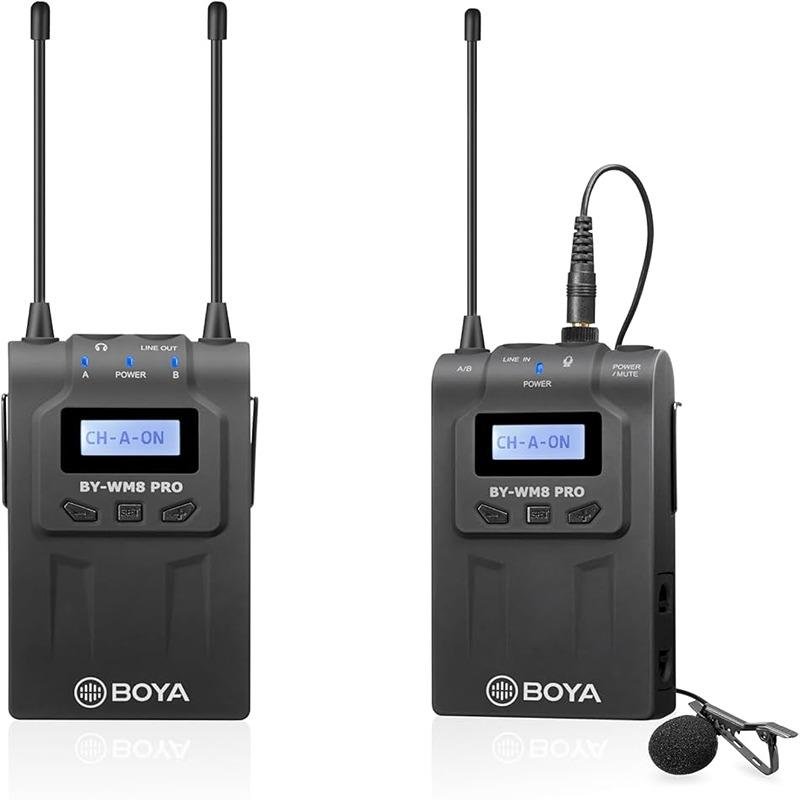 Boya Wireless microphone system-Black-BY-WM8 Pro-K1