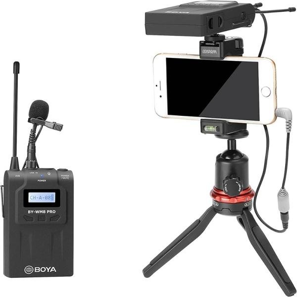 Boya Wireless microphone system-Black-BY-WM8 Pro-K1