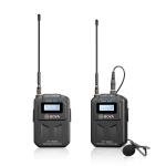 Boya UHF Wireless microphone for DSLR'S, MIXERS TX+RX-BY-WM6S