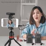 Boya High performance wireless M/C with 2 Transmitters, Specially for Smartphones, but also for DSLR cameras-BY-WM4-Pro K2