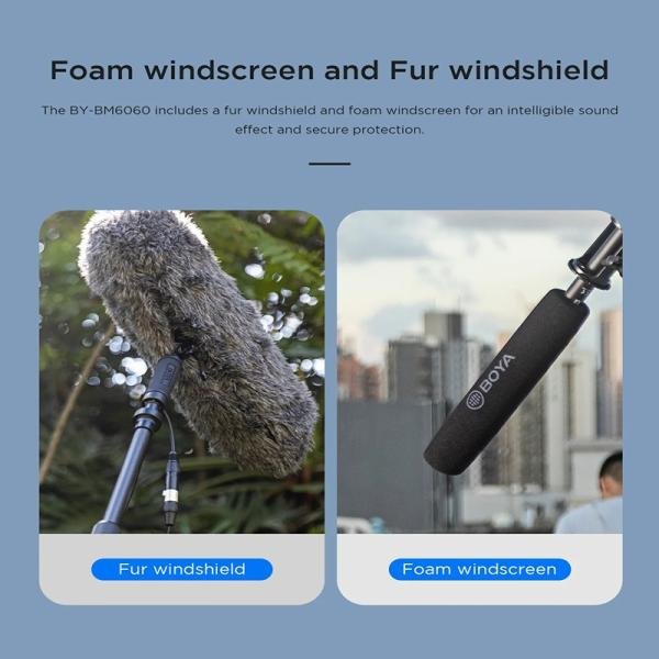 Boya Super-cardioid condenser microphone-BY-BM6060