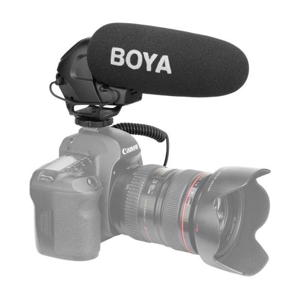 Boya shotgun condenser microphone-BY-BM3030