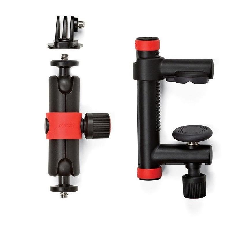 Joby Action Clamp & Locking Arm (Black/Red) - JB01291-BWW