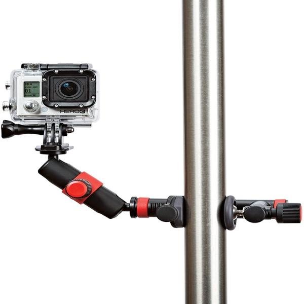 Joby Action Clamp & Locking Arm (Black/Red) - JB01291-BWW