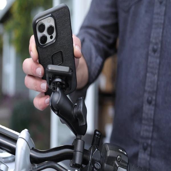 Peak Design Mobile Motorcycle Mount 1" Ball Adapter - Black - M-MM-AD-BK-1