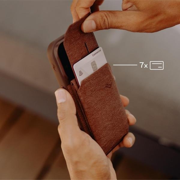 Peak Design Mobile Wallet Stand - Redwood - M-WA-AB-RD-1