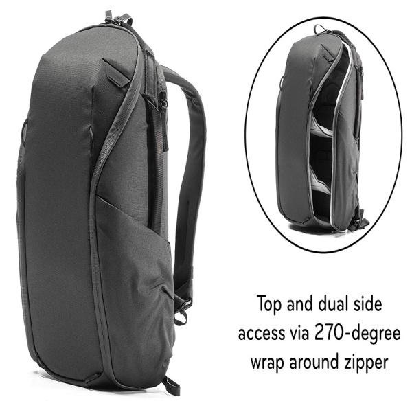 Peak Design Everyday Backpack 15L Zip - Black - BEDBZ-15-BK-2
