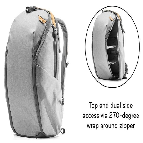 Peak Design Everyday Backpack 15L Zip - Ash - BEDBZ-15-AS-2