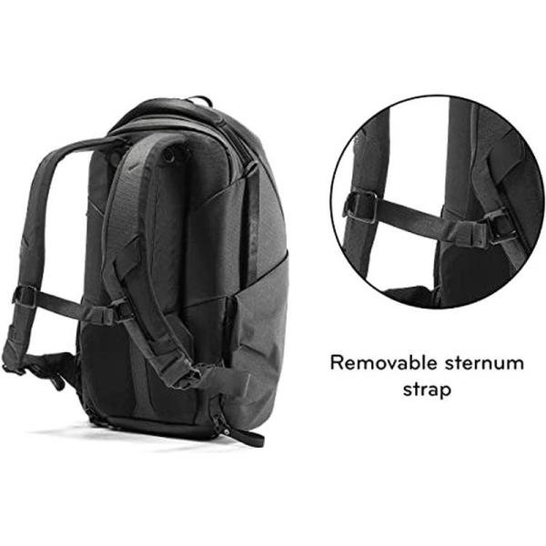 Peak Design Everyday Backpack 20L Zip - Black - BEDBZ-20-BK-2