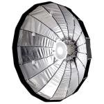 Phottix Rani 85 Folding Beauty Dish (85cm, 33", Silver, 16-Rod)