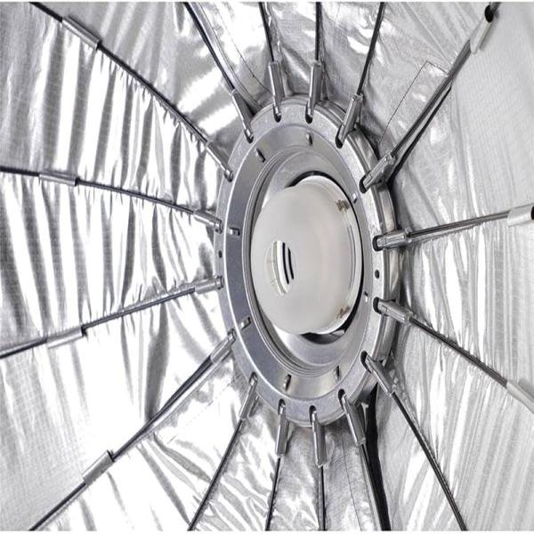 Phottix Rani 85 Folding Beauty Dish (85cm, 33", Silver, 16-Rod)