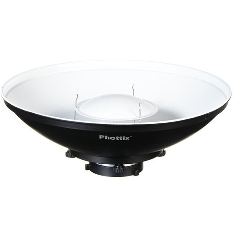 Phottix Beauty Dish MK II with Bowens Speed Ring (42cm, 16", White)