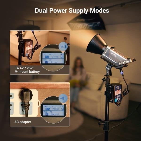 SmallRig RC220B 2-LED Video Light Kit (UK) 4030