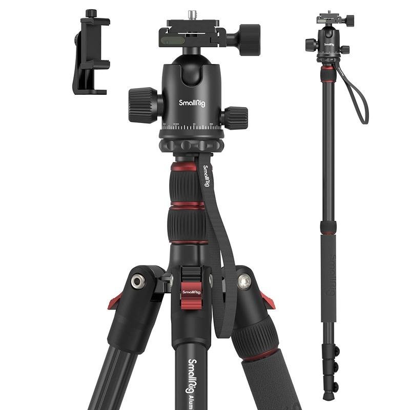 SmallRig CT-10 Aluminum Camera Tripod 3935