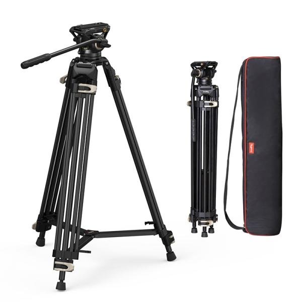 SmallRig Heavy-Duty Fluid Head Tripod AD-01 3751