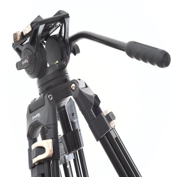 SmallRig Heavy-Duty Fluid Head Tripod AD-01 3751