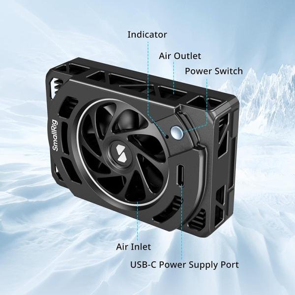 SmallRig Cooling System for Sony Cameras 4348B