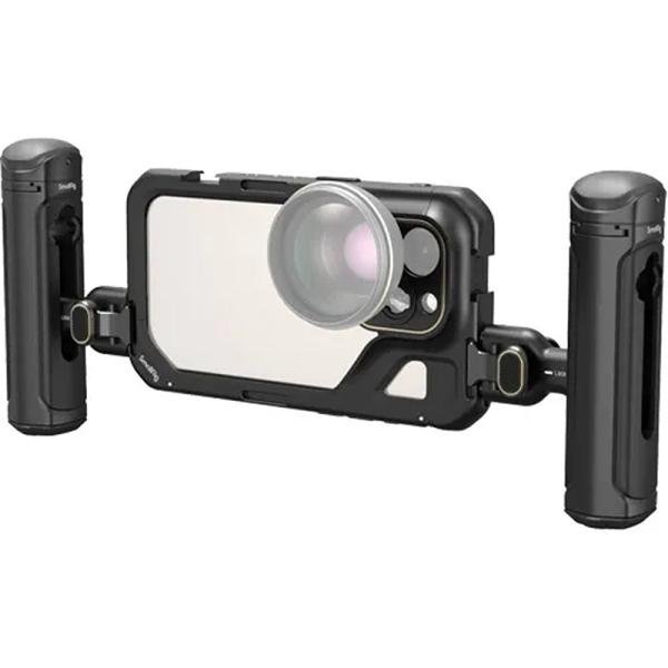SmallRig Mobile Video Kit (Dual Handheld) for iPhone 15 Pro 4397