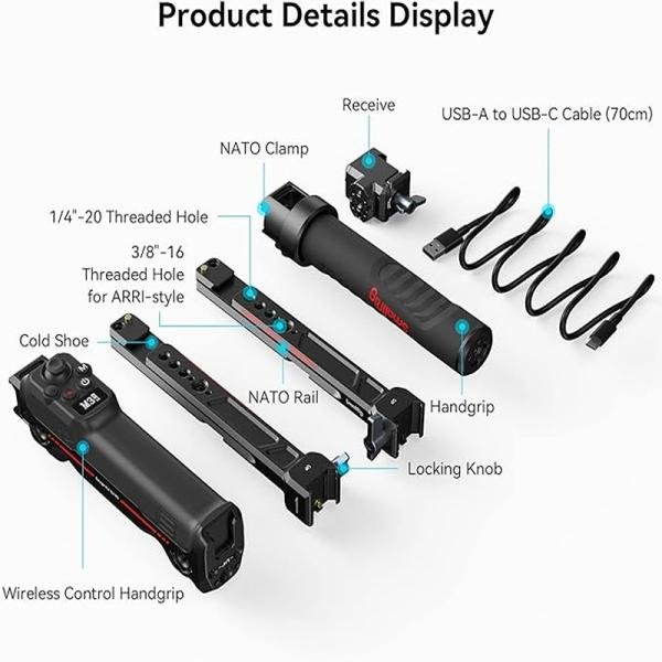 SmallRig Wireless Control Dual Handgrip for DJI RS 2 / RS 3 Pro 3954