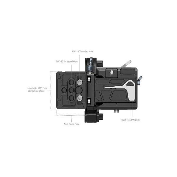 SmallRig Rotatable Horizontal-to-Vertical Mount Plate Kit for Sony Alpha 1 / Alpha 7 / Alpha 9 / FX Series 4244