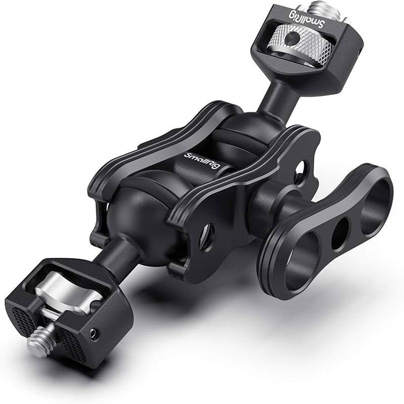 SmallRig Magic Arm with Double Ballheads( Arri locating Pins and 1/4’’ Screw ) 2115