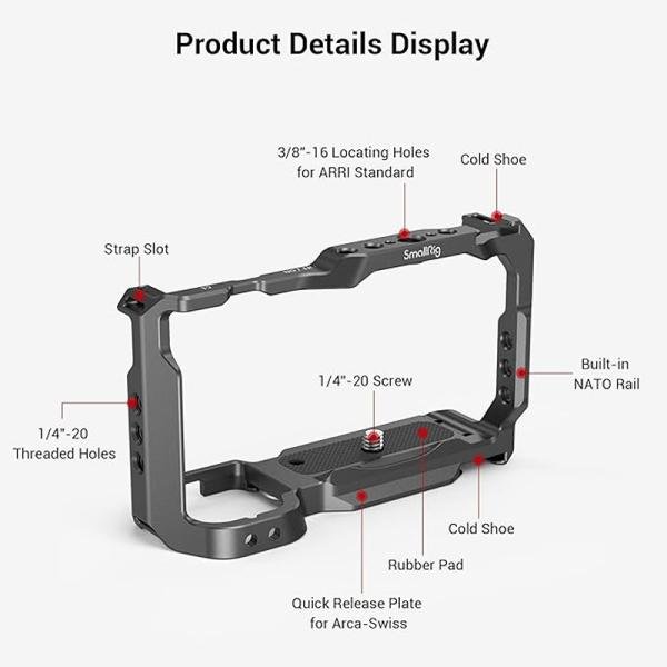  SmallRig Cage for Sony ZV-E10 3531