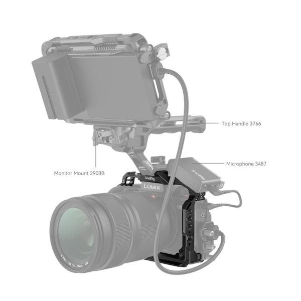 SmallRig Cage for Panasonic LUMIX G9 II / S5 II / S5 IIX 4022