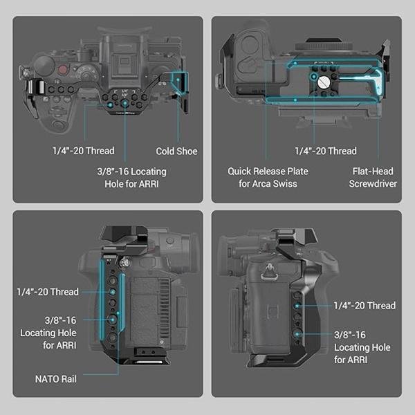 SmallRig Full Cage for Panasonic LUMIX GH6 3784