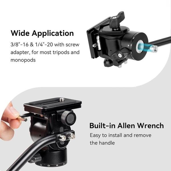 SmallRig Selection Compact Fluid Head CH10 3259