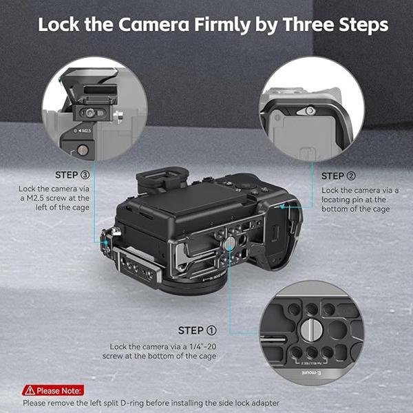 SmallRig "Rhinoceros" Cage Kit for Sony Alpha 7R V / Alpha 7 IV / Alpha 7S III 4308
