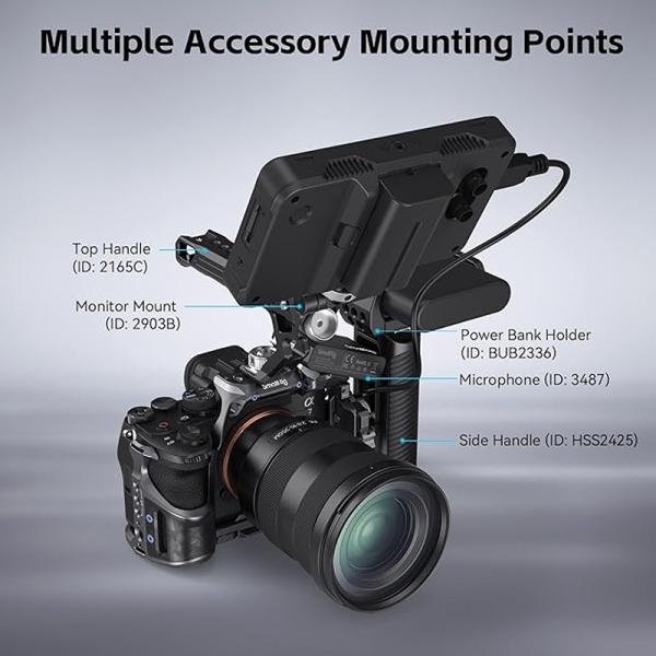 SmallRig "Rhinoceros" Cage Kit for Sony Alpha 7R V / Alpha 7 IV / Alpha 7S III 4308