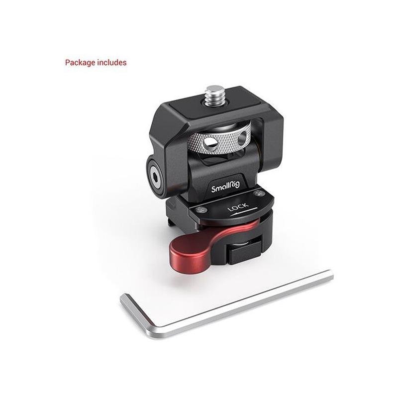 SMALLRIG SWIVEL AND TILT ADJUSTABLE MONITOR MOUNT WITH NATO CLAMP MOUNT 2906