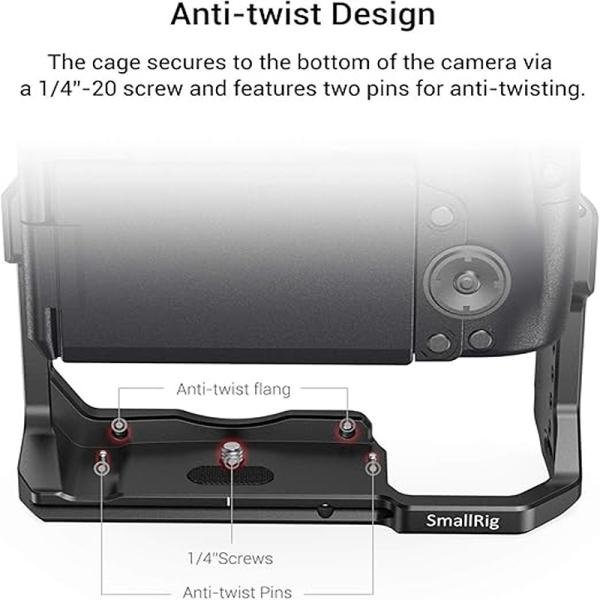 SMALLRIG CAGE FOR CANON EOS R CCC2803