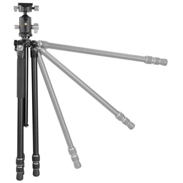 Vanguard VEO 3 303AB - TRADITIONAL FULL SIZED ALUMINIUM TRIPOD - DUAL AXIS BALL HEAD - 25KG LOAD CAPACITY